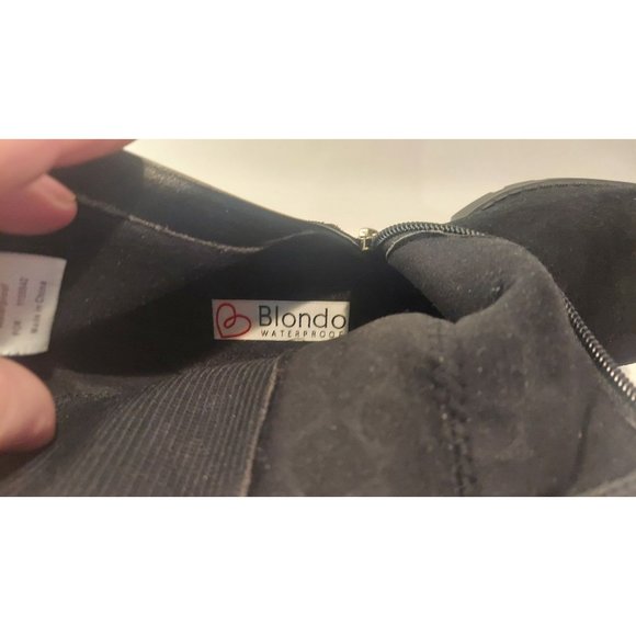 Blondo Turner Waterproof Leather Block Heel Bootie/NWOB, Size 9M - Picture 9 of 10